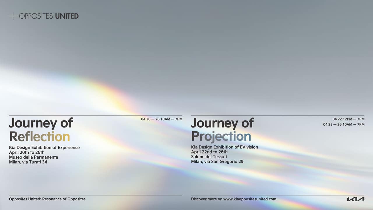 Kia alla Milano Design Week 2026 con “Resonance of Opposites”: due installazioni per raccontare il futuro del brand
