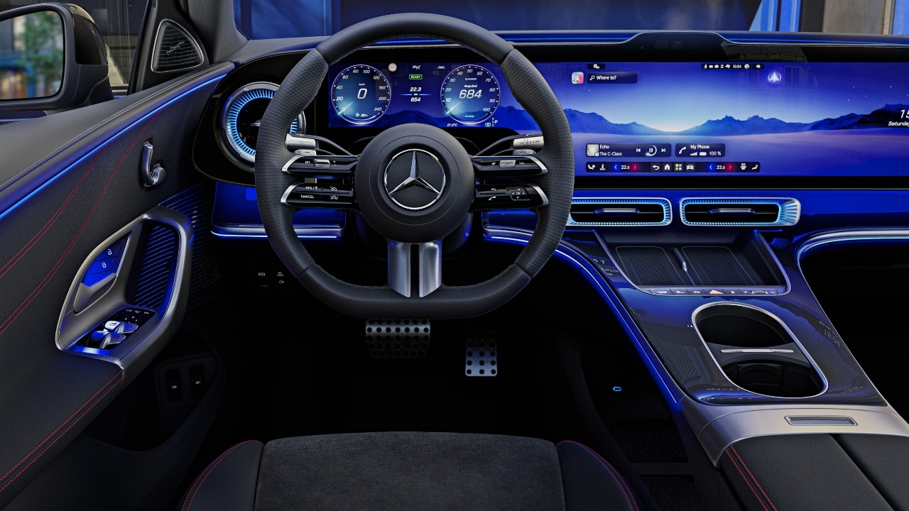 Mercedes Classe C EQ 2026: svelati gli interni dell’elettrica