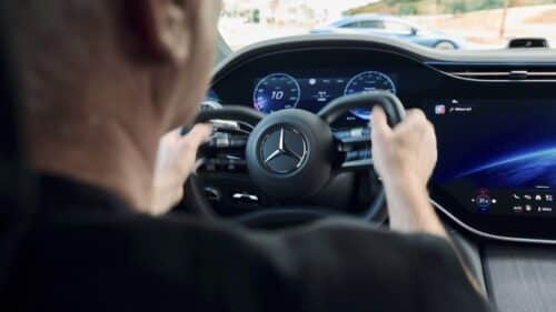 Mercedes EQS introduce lo Steer-by-Wire: debutta il volante yoke