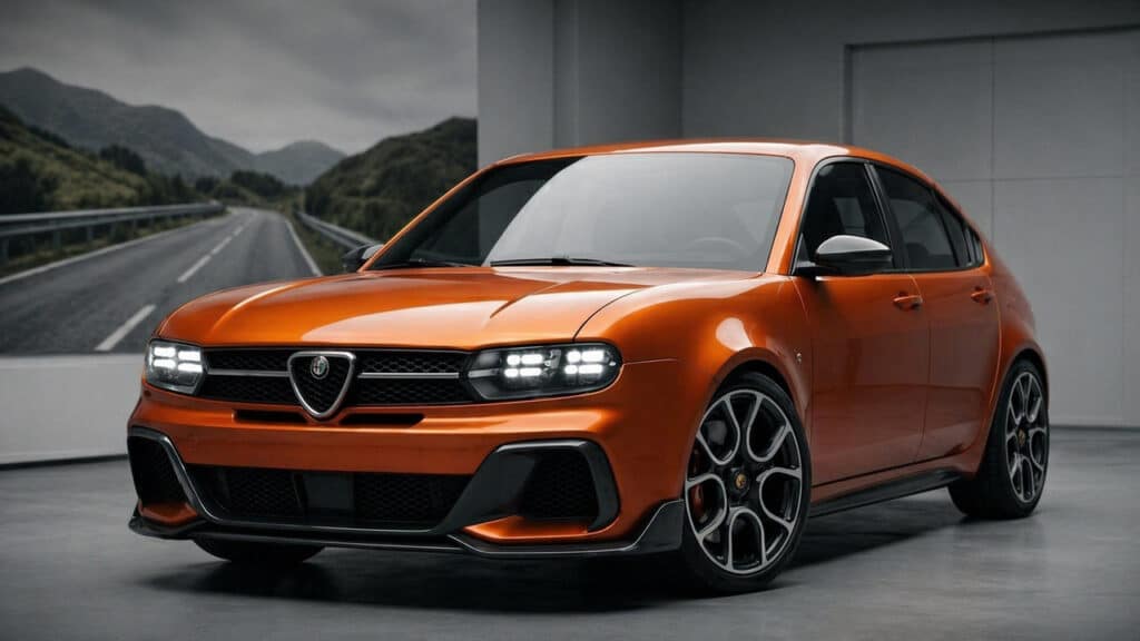 Nuova Alfasud concept: look sportivo e futuristico nella reinterpretazione digitale