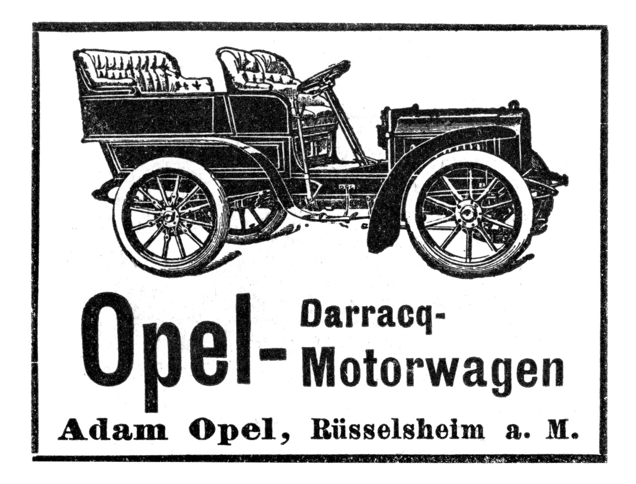 Opel festeggia 120 anni dalla millesima auto prodotta