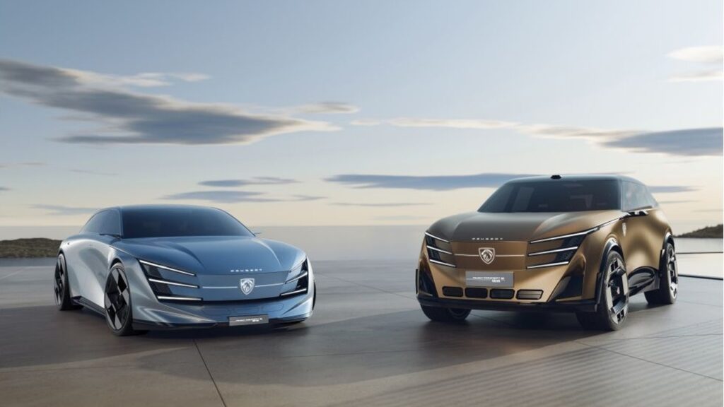Peugeot svela a Pechino la sua ambizione globale con due nuovi concept