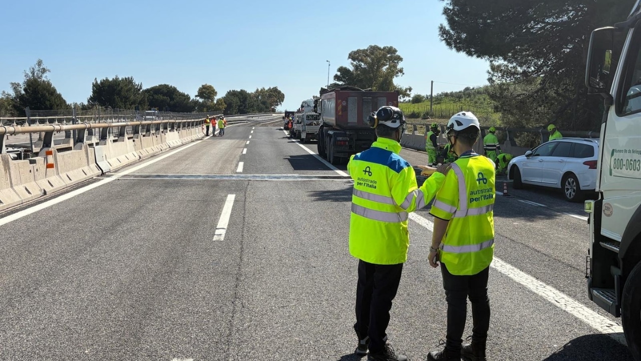 Autostrada A14 riaperta oggi tra Vasto Sud e Poggio Imperiale dopo la frana a Petacciato