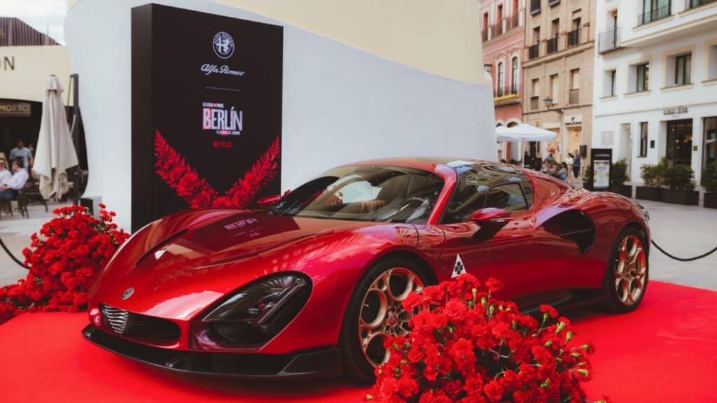 Alfa Romeo protagonista al lancio di “Berlino e la dama con l’ermellino” in onda su Netflix