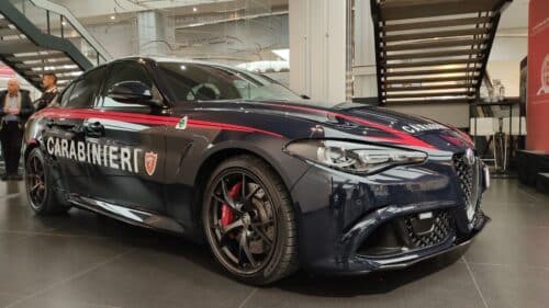 Alfa Romeo: 75 anni di servizio in Italia con i Carabinieri