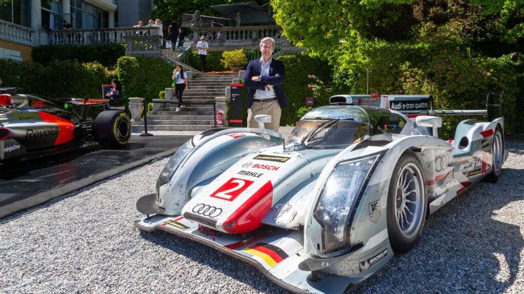 Audi ha portato a FuoriConcorso Como il suo DNA sportivo: dalle leggende di Le Mans alla nuova RS 5