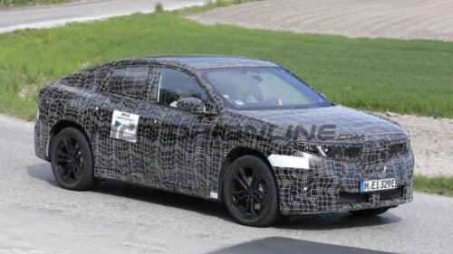 BMW iX4 sarà il nuovo SUV Coupé elettrico dell’Elica: le foto spia dei test a Monaco