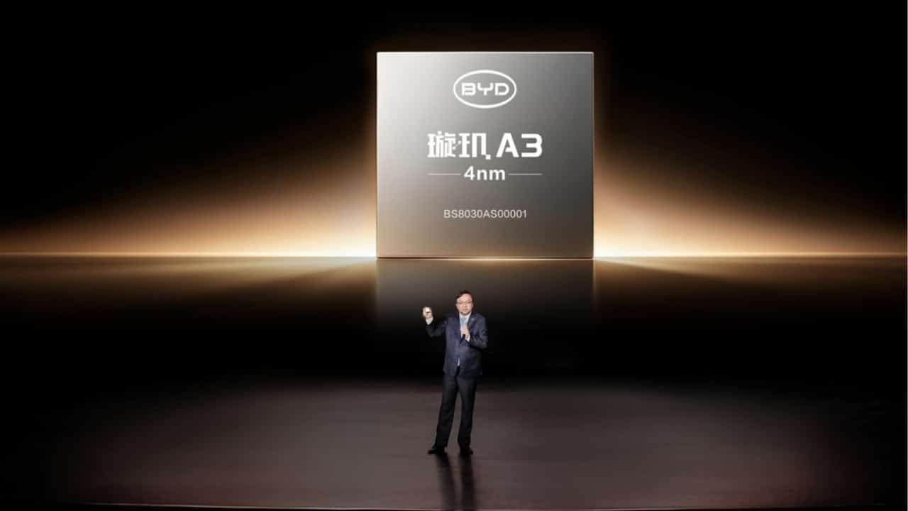 BYD accelera sulla guida intelligente con il nuovo chip XUANJI A3