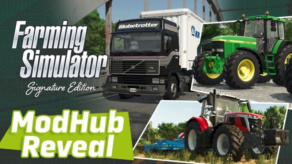 Farming Simulator Signature Edition: arrivano oltre 4.000 modifiche con il ModHub su Nintendo Switch 2
