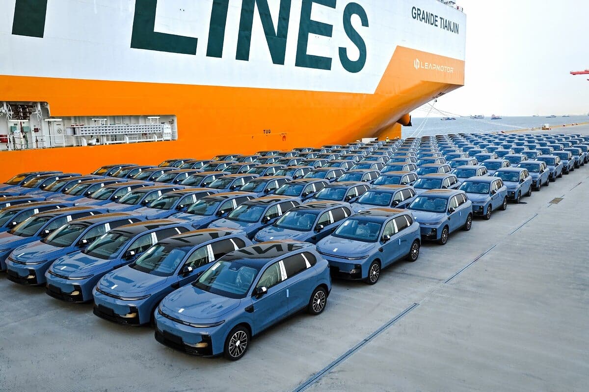 Leapmotor e Grimaldi Group