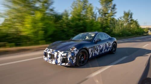 Maserati: proseguono i test su strada delle nuove GranTurismo, GranCabrio e Grecale