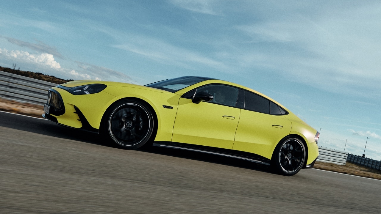 Mercedes AMG GT Coupé 4 2026: la nuova supercar 100% elettrica