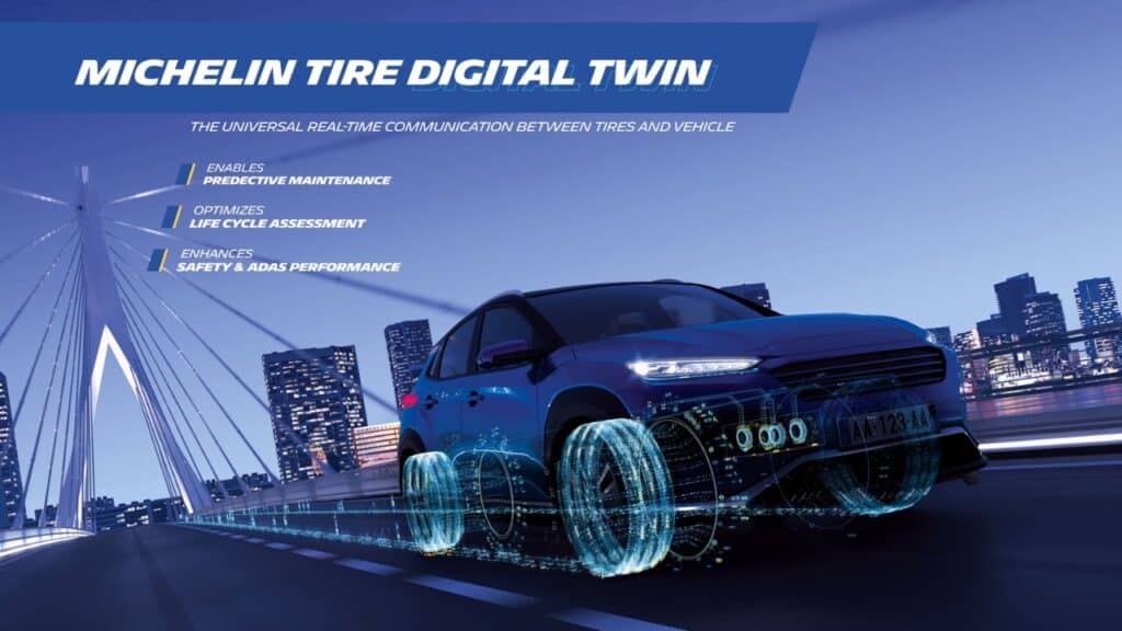 Michelin: il Tire Digital Twin per aumentare connettività e sicurezza