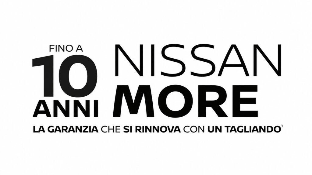 Nissan More, già 25.000 adesioni per la garanzia che si rinnova con il tagliando