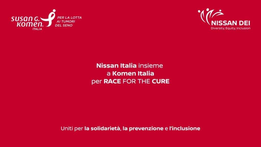 Nissan Italia alla Race for the Cure 2026: impegno concreto per salute e inclusione