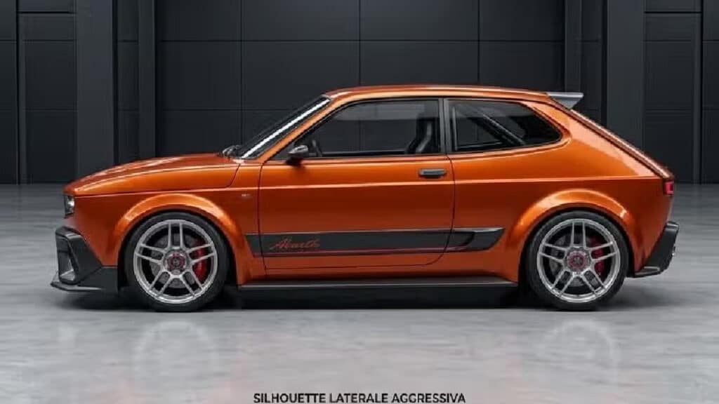 Nuova Fiat 127 Abarth, la leggenda compatta torna a far sognare il web