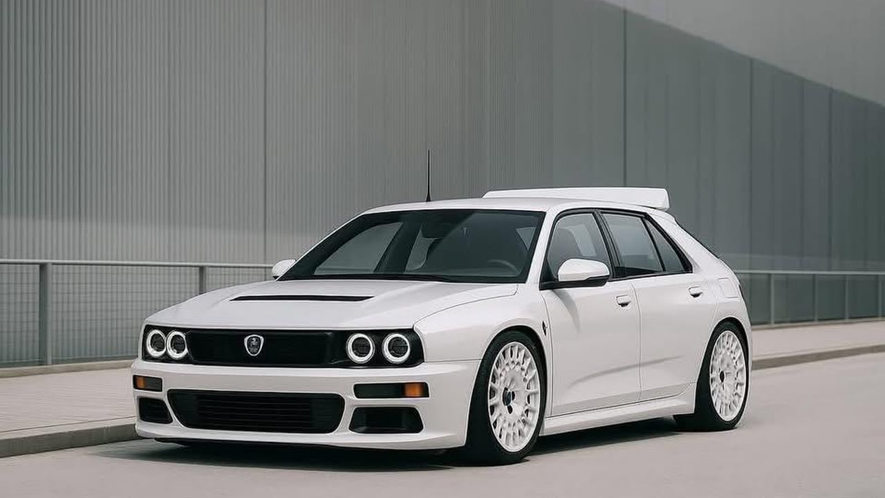 Nuova Lancia Delta, l’ipotesi digitale ispirata alla leggenda italiana