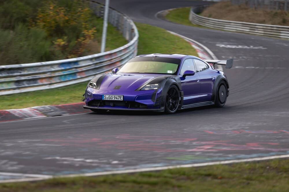 Porsche Taycan Turbo GT kit Manthey