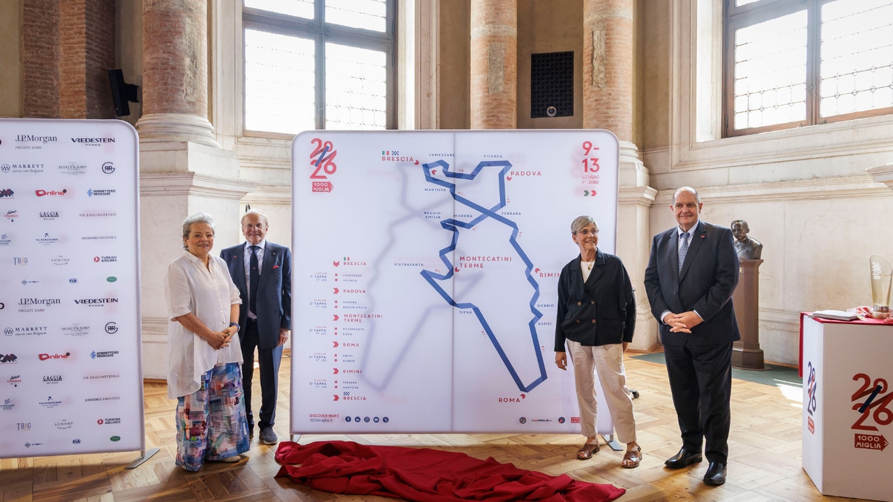 1000 Miglia 2026, la Freccia Rossa si prepara a riabbracciare l’Italia