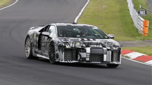 Audi Nuvolari, foto spia della supercar da 1.001 CV: sarà un mostro da pista