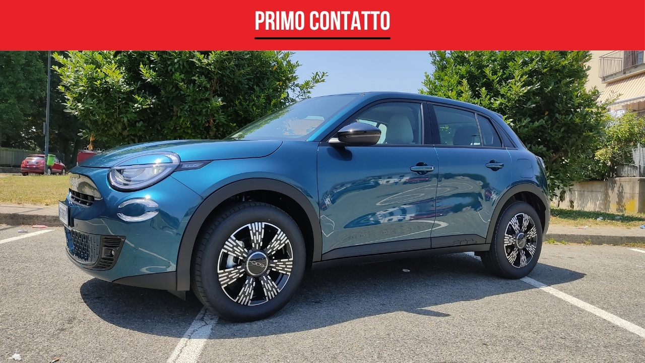 Fiat 600 2026: sulle strade di Torino con il benzina Turbo 100