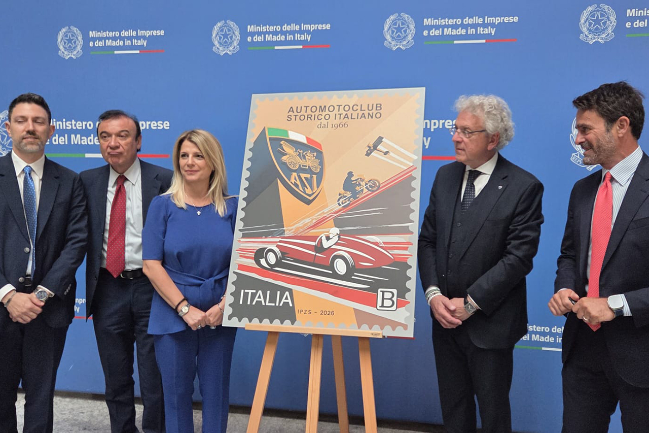ASI, francobollo commemorativo per i 60 anni: omaggio al motorismo storico italiano