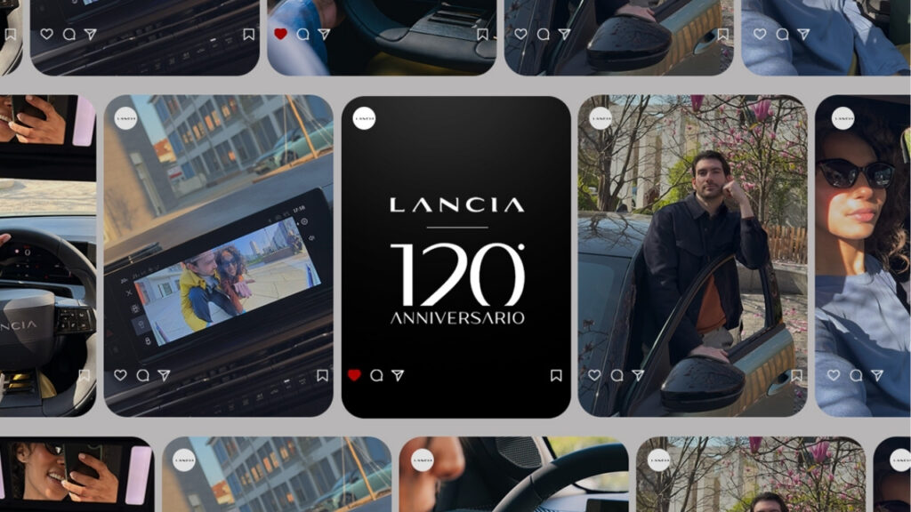 Lancia celebra 120 anni con #LANCIAisYOURS: la community al centro del racconto del brand