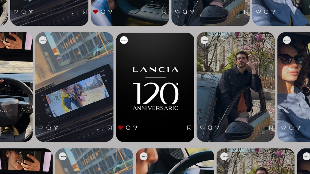 Lancia celebra 120 anni con #LANCIAisYOURS: la community al centro del racconto del brand