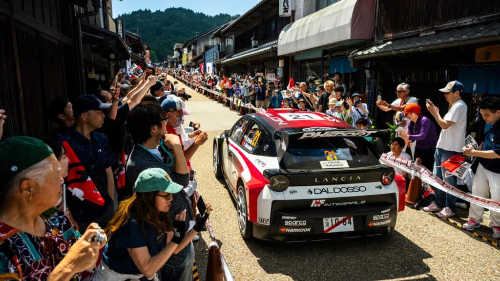 Lancia Ypsilon Rally2 HF Integrale trionfa in Giappone con Gryazin