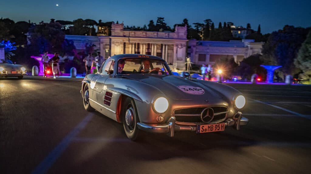 1000 Miglia 2026, Mercedes-Benz celebra 140 anni di innovazione con la 300 SL