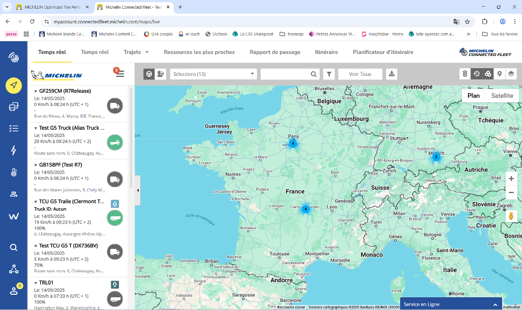 Michelin Connected Fleet - Assistente AI in MyConnectedFleet