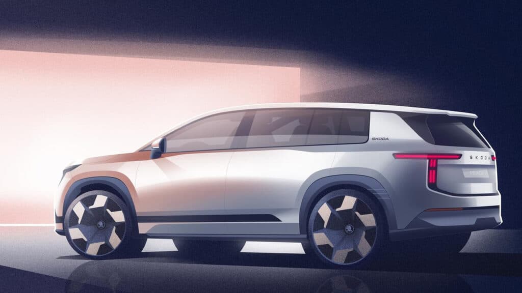 Skoda Peaq: prime immagini del SUV a 7 posti in vista del debutto del 23 giugno