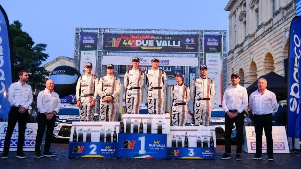 Trofeo Lancia, De Antoni trionfa al Rally Due Valli e conquista la vetta della classifica