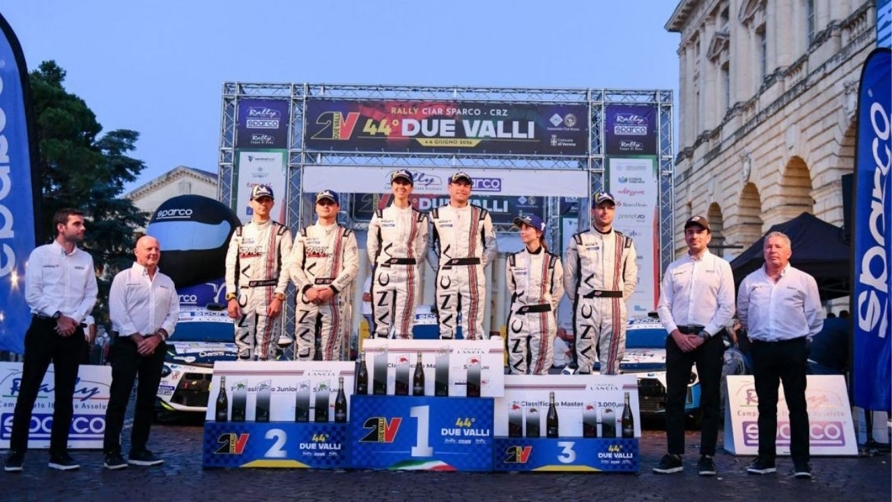 Trofeo Lancia, De Antoni trionfa al Rally Due Valli e conquista la vetta della classifica