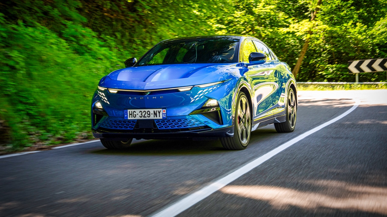 Alpine A390 GT - Triplo motore elettrico da 400 CV
