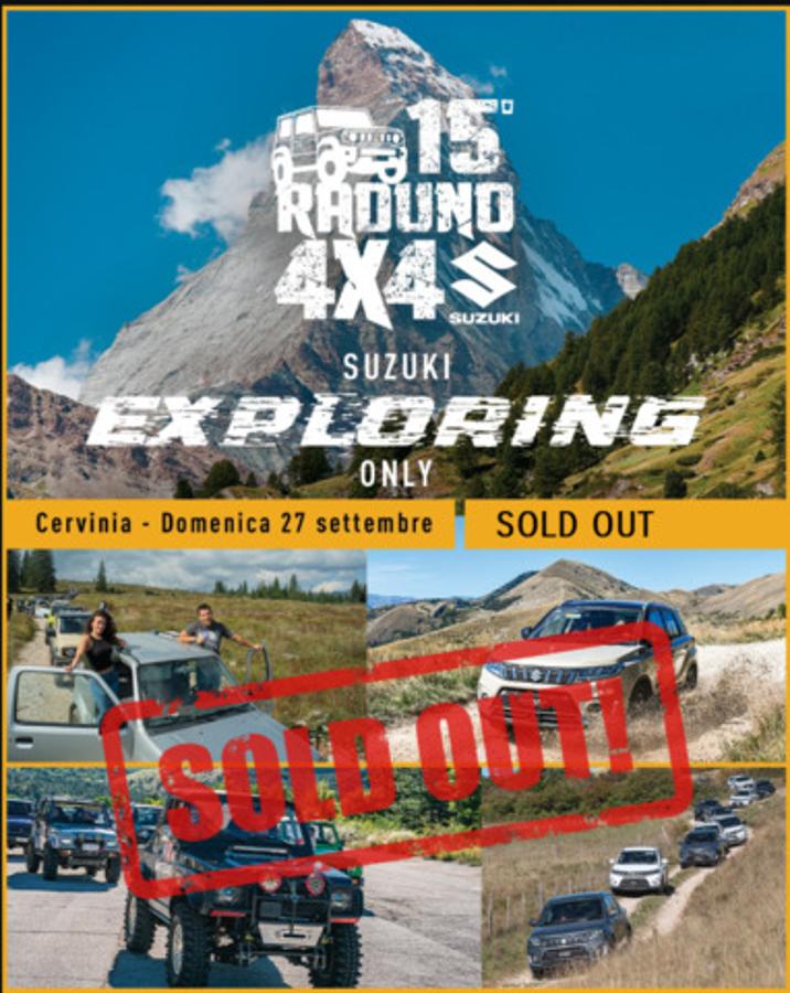 Suzuki 4×4: il 15° Raduno di Cervinia è sold out