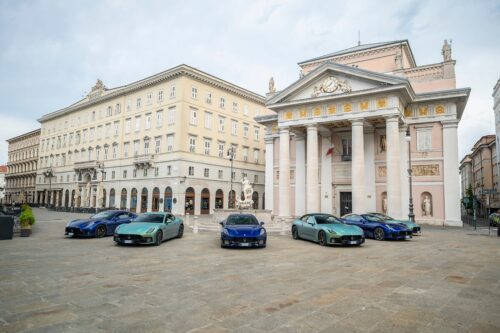 Maserati GranTurismo, GranCabrio e Grecale a Trieste