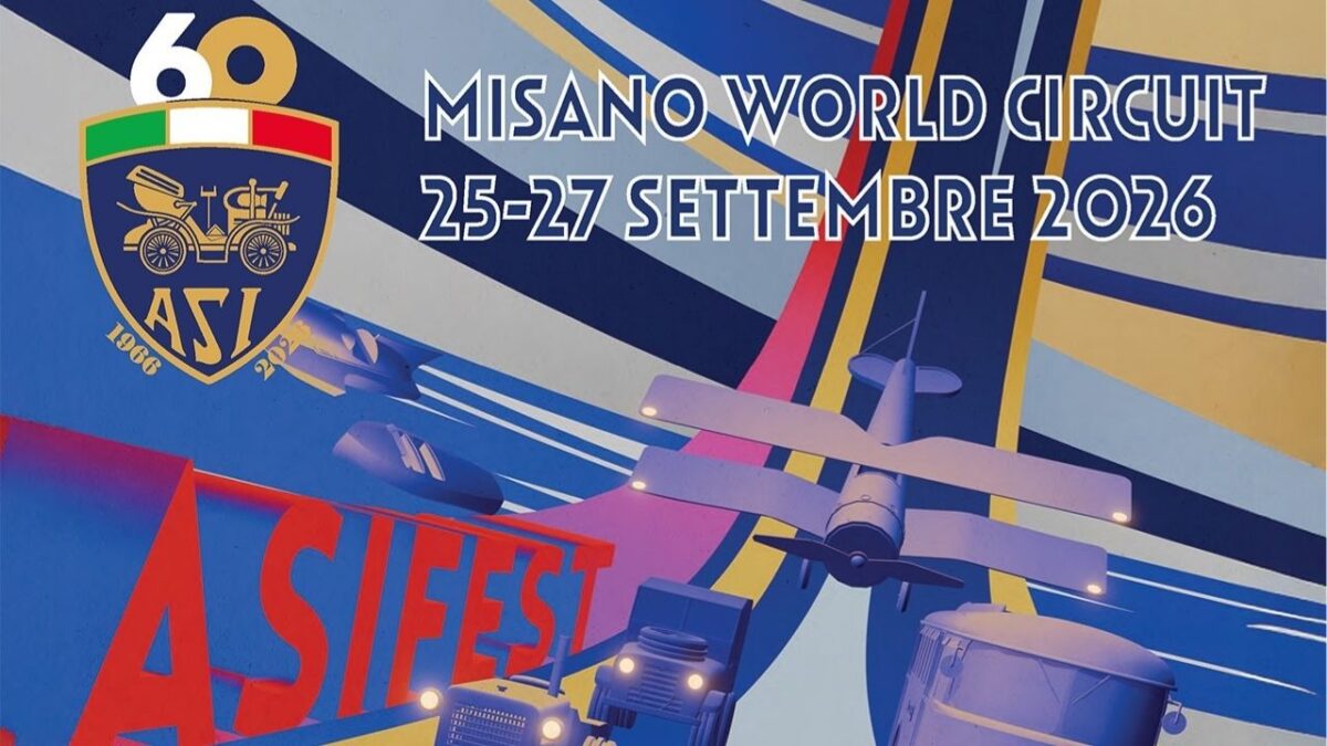 ASI Fest 2026: a Misano la grande festa dei motori storici dal 25 al 27 settembre
