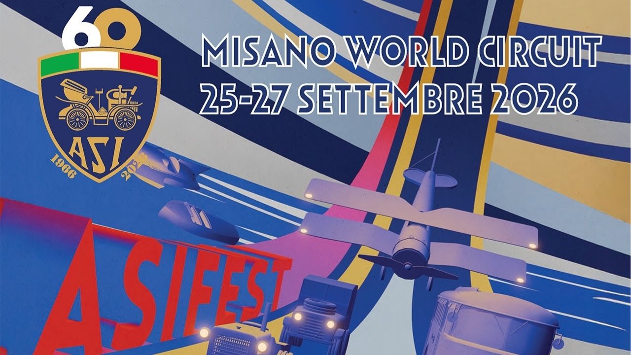ASI Fest 2026: a Misano la grande festa dei motori storici dal 25 al 27 settembre