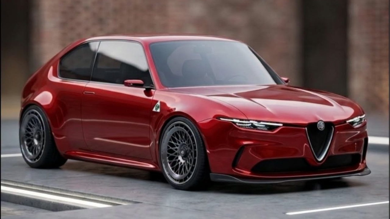 Nuova Alfa Romeo Alfasud: il render immagina il ritorno dell’icona nel 2030