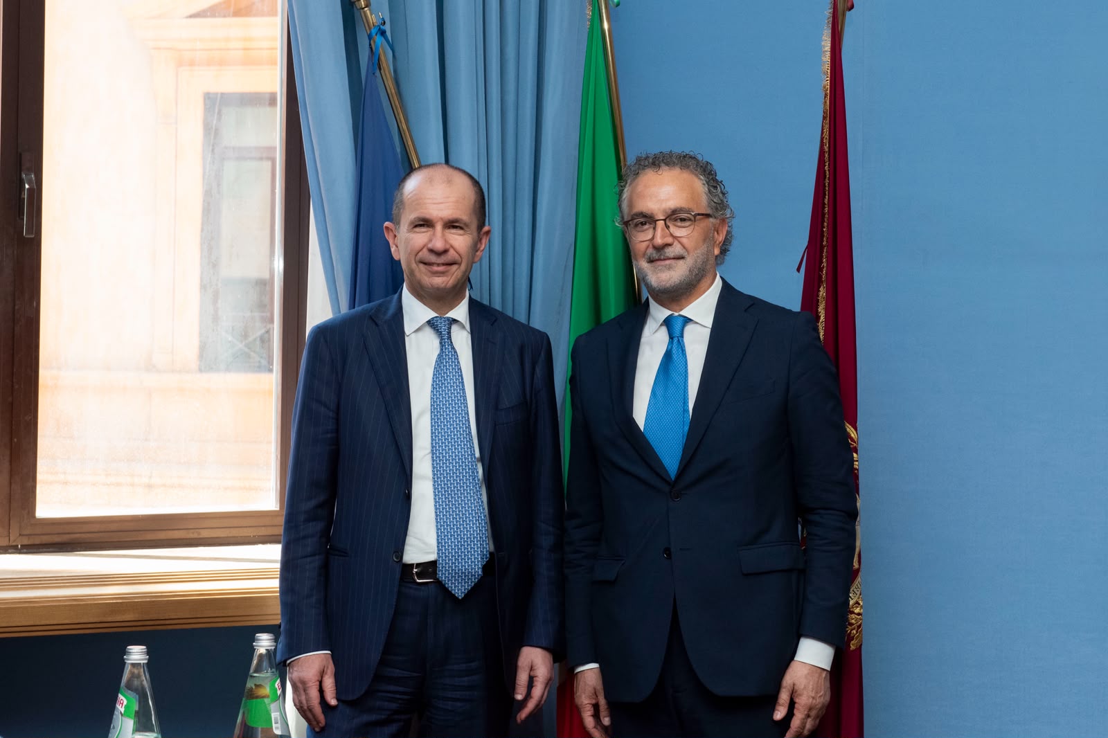 Matteo Laterza e Renato Cortese