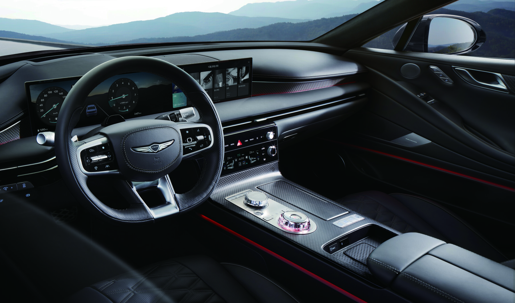 Genesis Electrified G80, interni