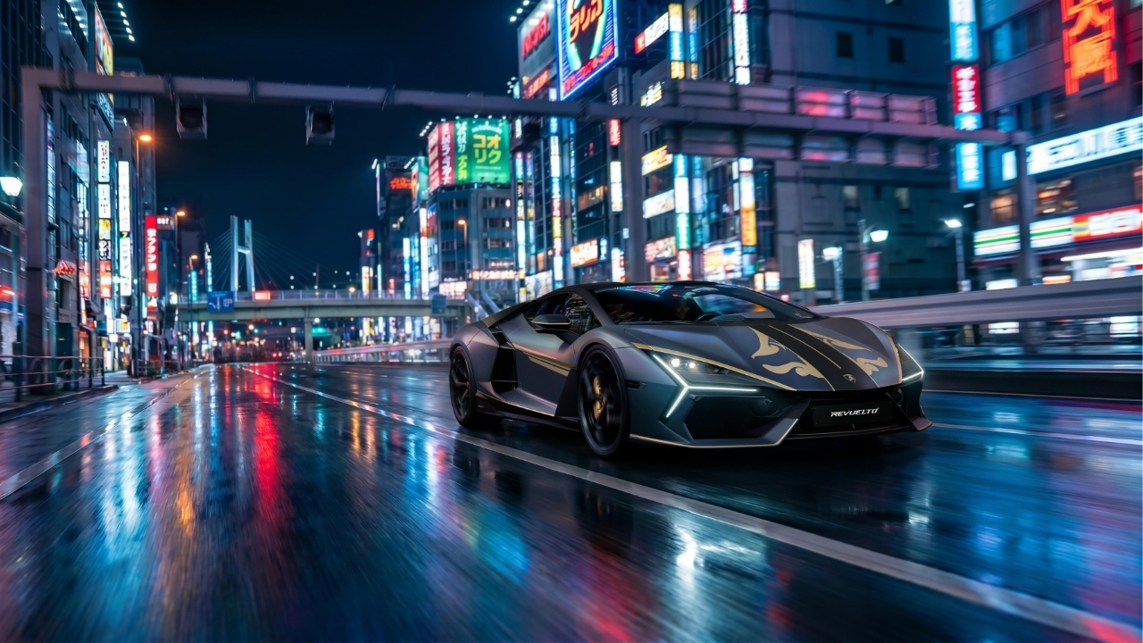 Lamborghini: i 25 anni in Giappone celebrati con la Revuelto Impavido
