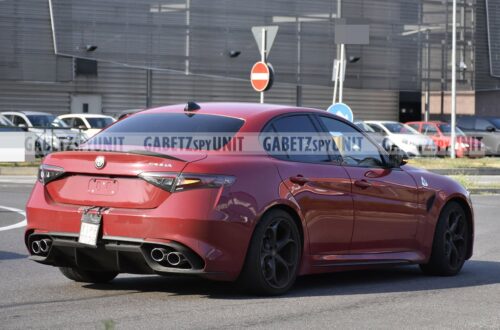 Alfa Romeo Giulia 2027, foto spia senza camuffature
