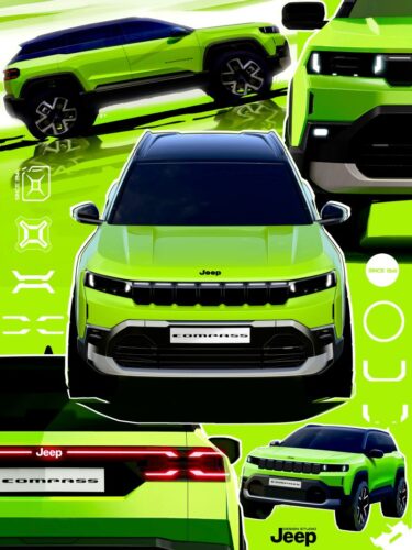 Nuova Jeep Compass: svelati i 5 pilastri del design