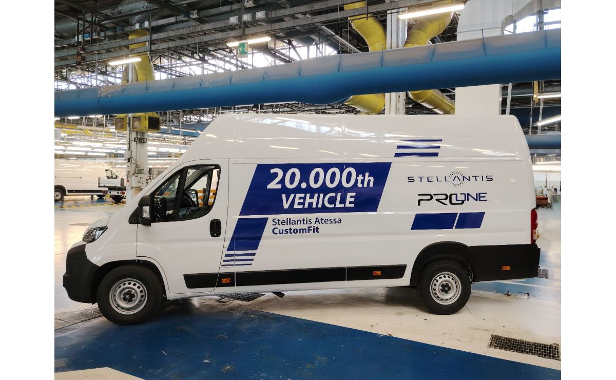 Stellantis Pro One: Atessa raggiunge 20.000 veicoli CustomFit