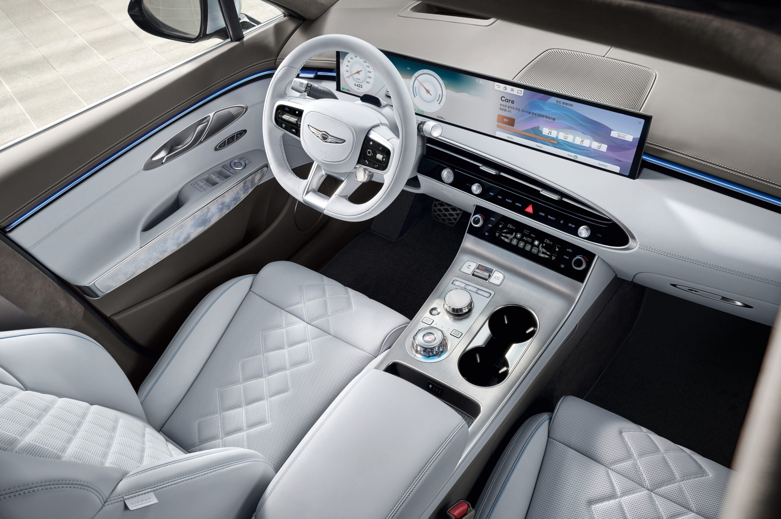 Genesis Electrified GV70 abitacolo