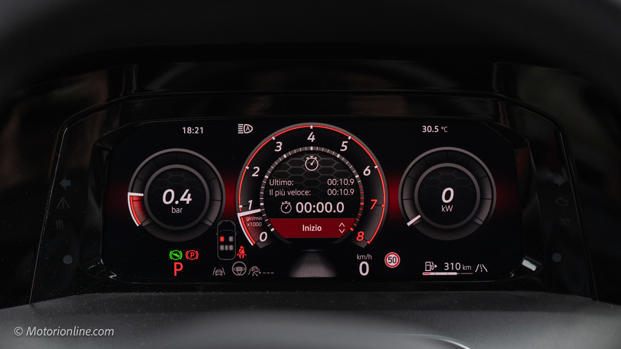 VW Golf GTI Edition 50 - Quadro Comandi