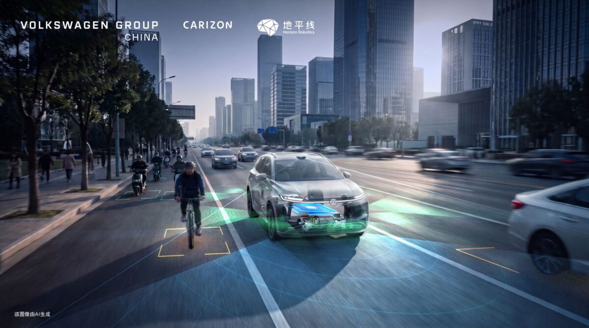 Volkswagen accelera su guida L3/L4 con Horizon Robotics
