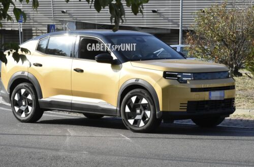 Fiat Grizzly Fastback Hybrid: nuove foto spia in oro